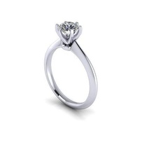 tiffany amor anillo v3 joya compromiso boda joyería diamante plata oro enganchar moda libra esterlina colgante pendiente collar belleza pendientes anillos 3d print model - Mito3D