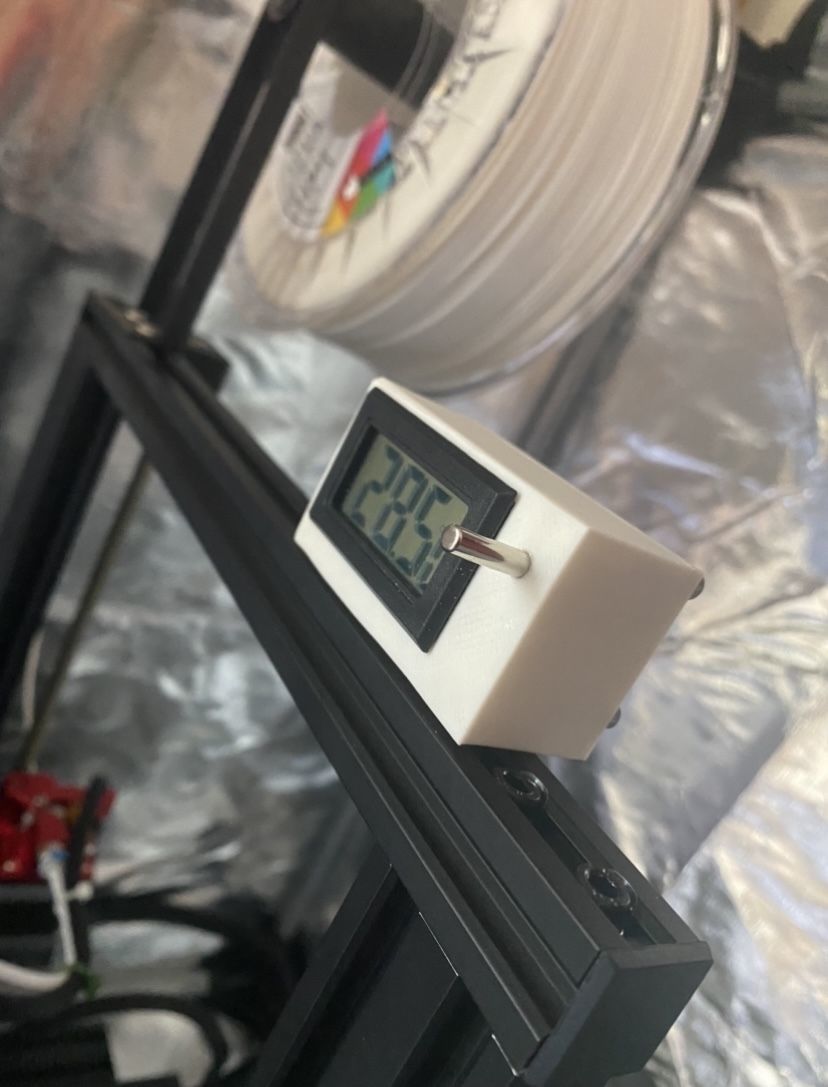 thermometer ender 3 v2 technologie plastik analog realität 3d elektronik drucker hobby diy 3D print model - Mito3D