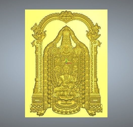 tirupathi balaji lakshmi odun oymacılık rlf sanat perumal vaikuntha garuda tirumangai azva cidden venkatachalapathy lakshmipati venkateswara ev mobilya 3D print model - Mito3D