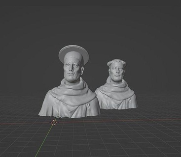 Thomas aquinas tomasakinler kilise İtalyan filozof ilahiyatçı skolastik rahip aziz baba Vatikan din Sanat heykeller 3d print model - Mito3D