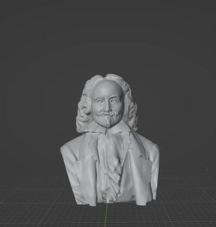 Thomas Hobbes Montesquieu charleslouisdesecondat barondelabrede Machiavelli Philosoph Politiker politisch Kunst Skulpturen 3d print model - Mito3D