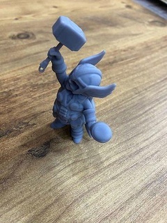 thor Zahl erstaunlich verrückt Ragnarok Wunder Rächer Figur Spiele Spielzeuge miniature3d Miniatur 3d print model - Mito3D