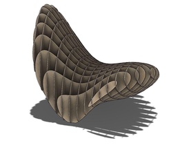 forma tridimensional a arte 3d logotipo emblema matemática 3d print model - Mito3D
