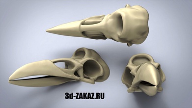 three eyed cuervo cráneo árbol ojos cine película juegos juguetes juego accesorios 3d print model - Mito3D