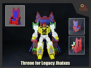 trono transformadores legado jhaixus acessório jogos brinquedos 3d print model - Mito3D