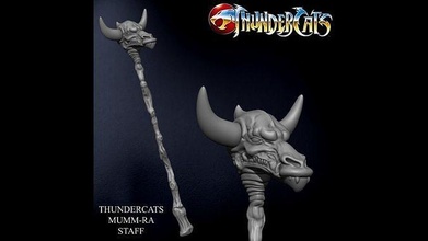 thundercats maman ra Personnel épée présages figurine jouet Lion ljn bataille ancien arme accessoire Jeux jouets 3d print model - Mito3D