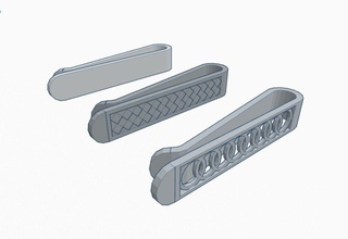 kravat klipleri moda takım elbise klip takı işadamı diğer 3d print model - Mito3D