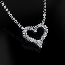 tiffany heart jewelry luxury elegant ring gem gold silver wedding diamond earring bracelet necklaces pendant rhinoceros accessory beauty fashion design cad jewel pendants 3d print model - Mito3D