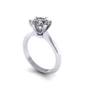 tiffany solitario diamante anillo joya compromiso Boda joyería plata oro enganchar Moda libra esterlina colgante pendiente collar belleza pendientes colgantes anillos 3d print model - Mito3D
