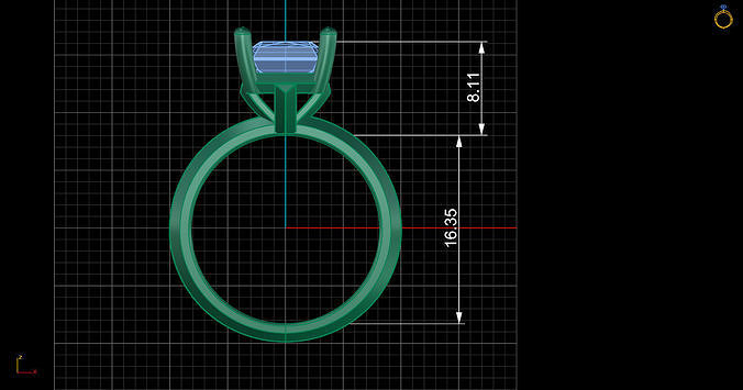 Tiffany wahr Engagement Ring Schmuck Schönheit Diamon Frau Mode Mädchen einzigartig wertvoll Ringe 3D print model - Mito3D