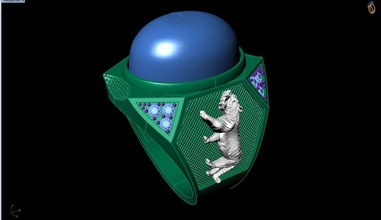 Tiger Ring Schmuck Gold Silber Diamant Luxus Design Juwel Mode Nashorn Matrix zbrush Platin Ringe 3d print model - Mito3D