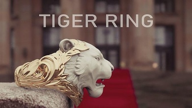 tiger ring jewelry sculpture zbrush printable silver gold 3d 3dmodel rings ringbuilder animal realistic 3d print model - Mito3D