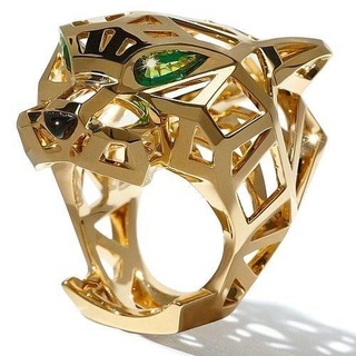 Tiger Ring Panther Schmuck Tier Gold Silber Puma Original Maße Marke Ringe sale3dfiles 3d 3d print model - Mito3D
