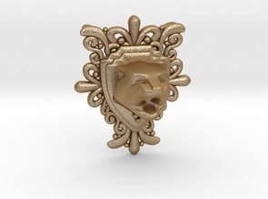tiger top jewelry animal strong head frame makerschallenge gadgetchallenge artchallenge pendants 3d print model - Mito3D
