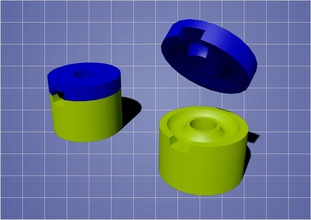 ip tutucu ev Tel kablo Eki yüksük turnbuckle diğer 3d print model - Mito3D