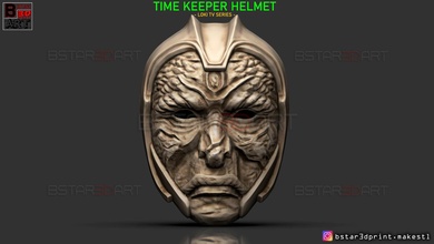 time keeper helmet - loki tv series 2021 cosplay mask sylvie laufeydottir laufeyson lady crown variant marvel comics timekeepers keepers games toys 3d print model - Mito3D