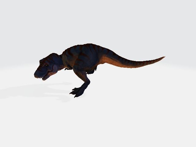 tirex dinosaurio ilustración animal Ciencias naturaleza científico 3D print model - Mito3D
