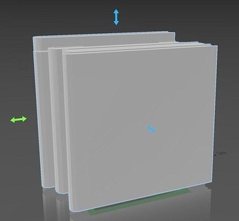 tejido caja enojado libros envase regalo almacenamiento fiesta papel Arte 3d print model - Mito3D