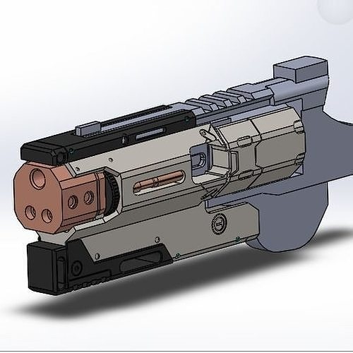 caduta dei Titani 2 kit elite vigore h8r apice leggende airsoft braccio destro giochi passatempo Fai 3D print model - Mito3D