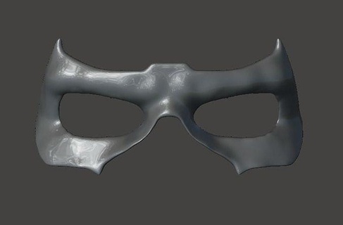 titani nightwing maschera cosplay costume dickgrayson moda 3d print model - Mito3D