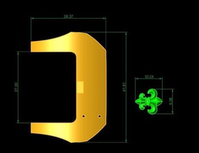 tj 53 3d de oro reloj cadena la joyería chainlink enlace alambre partición jewery único otros 3d print model - Mito3D