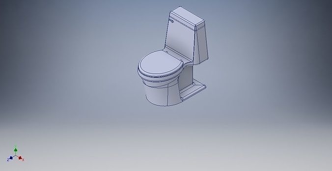 toilet bathroom interior design bath furniture house 3D print model - Mito3D