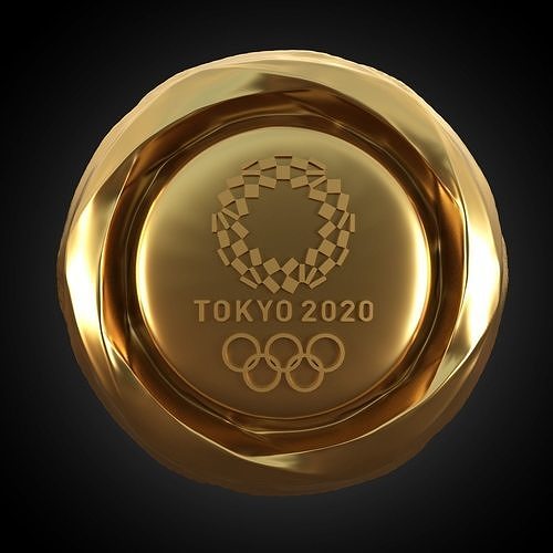 tokyo 2020 olimpiyat madalya rekabet spor şampiyon japonya lig ödül takım şampiyonluk eşleşme kazanan arena altın oyunlar oyuncaklar 3D print model - Mito3D