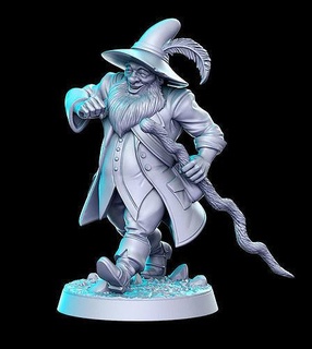 tom bombadil hobbit lord rings lotr 32mm pre-supported fellowship tolkien gimli frodo gandalf middle earth legolas aragorn miniatures figurines 3d print dnd heroquest dungeon games toys board 3d print model - Mito3D