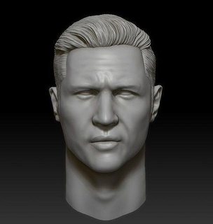 tom hardy head 3d print tomhardy venom marvel art sculptures character spiderman statue toys symbiote miniatures games 3d print model - Mito3D