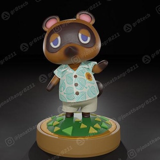 tom nook - animal crossing amiibo nintendo games animalcrossing blathers village isabelle acnh switch figure miniatures game figurines toys 3d print model - Mito3D