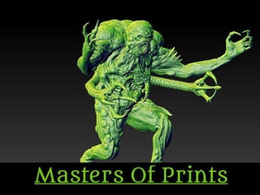 tomb mutation 3 3d print model warhammer miniatures 40k games toys sci fi figurines fantasy board wargame spacemarine space tabletop creature 3d print model - Mito3D