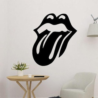 tongue decor 2d decoration wall art 3d print model - Mito3D