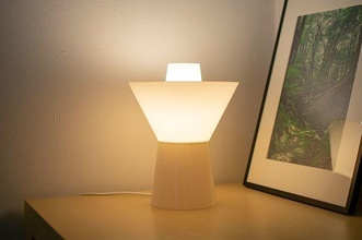 tonik masa Lamba tasarım ışık şimşek 3dprint 3dprinting 3dprinter ev halkı dekoru lambası iç dizayn ürün tasarımı Sanat mobilya aydınlatma 3d print model - Mito3D