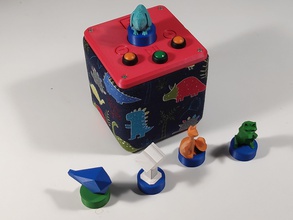 tonuino - diy tonibox enclosure arduino toni box kids toy speaker rfid nfc audio device games toys 3d print model - Mito3D