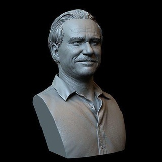 Tony Dalton lalo Salamanca Saul fracasso 3dprinting esculpir arte escultura Sidnaique quebra ruim personagem tv realista esculturas 3d print model - Mito3D