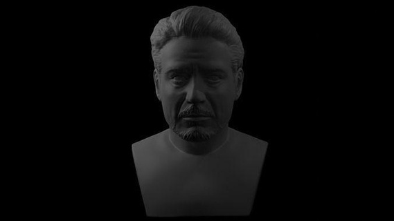 tony netto meraviglia ferro uomo tonystark eroe supereroe Vendicatori stampabile stl arte sculture 3d print model - Mito3D