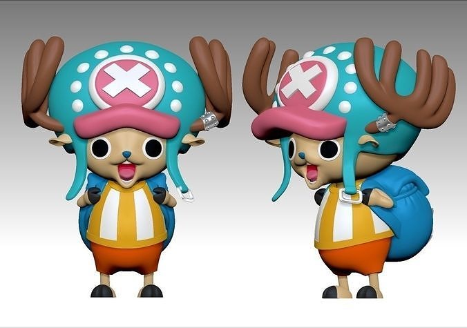 tony chopper onepiece tonytony figure 3dprinting games toys 3D print model - Mito3D