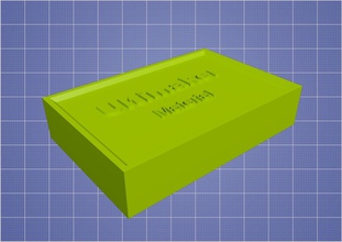 cassetta degli attrezzi ultimaker scatola 3d stampa um2 ugello estrusore colla utensili materiale passatempo fai 3d print model - Mito3D