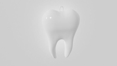 tooth keychain cartoon toy toys art 3d print model - Mito3D