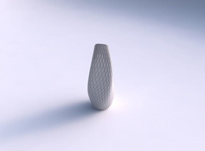 spremuto elica diagonale griglia piatti casa arredamento 3d print model - Mito3D