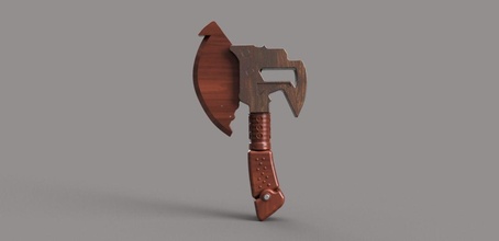 tor hammer art tool blacksmith worker hobby diy hand tools 3d print model - Mito3D