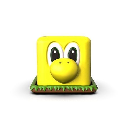 tortue koopa troopa pot maceta mario bros frères Mario Jeu jouet personnalisé digital3d 3dprinting jouets 3d modélisation sculpture stl impression fanart m3dstudios art sculptures 3D print model - Mito3D