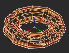torus inductor prototype engineering magnetic field design 3d printing cad science 3d print model - Mito3D