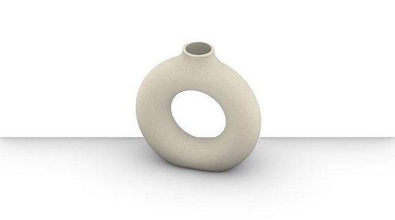 torus vase donut decor 3d print pot printable decoration house 3d print model - Mito3D