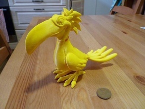 toucan stl toy bird on table 3dprint character sculpt games toys 3d print model - Mito3D