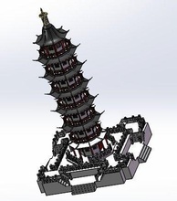 Turm Haus china england alt paris andere 3d print model - Mito3D