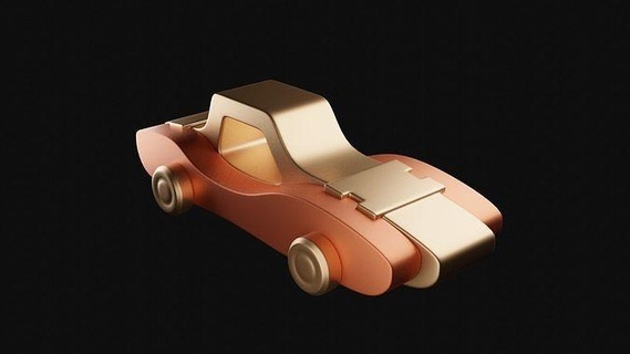 juguete 3d coche vehiculo estudio acero plastico vehiculos equipo Arte 3dmodel 3dprintable juegos 3dartistsandeep licuadora modelo juguetes 3d print model - Mito3D