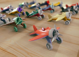 toy air plane games-toys toys 3dprint planes rhino nurbs hobby airplanes fun 3d step games 3d print model - Mito3D