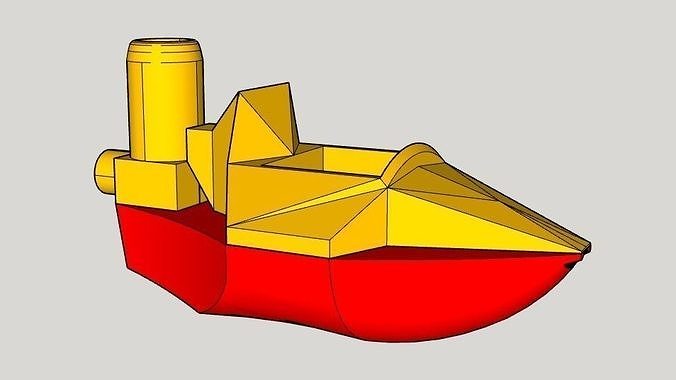 oyuncak tekne balon motor hava oyuncaklar minyatürler deniz Su oyunlar nehir havuz komik çocuk oğlan modeller 3D print model - Mito3D