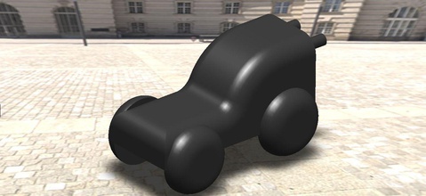 toy car games-toys 3dprinting lowpoly fun games toys 3d print model - Mito3D